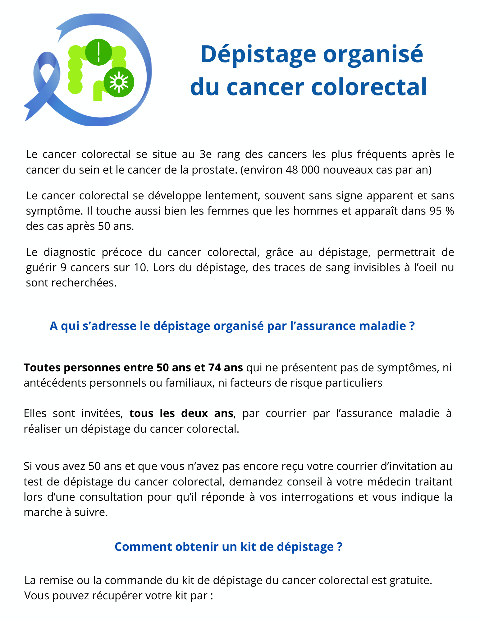 Dépistage colorectal p1