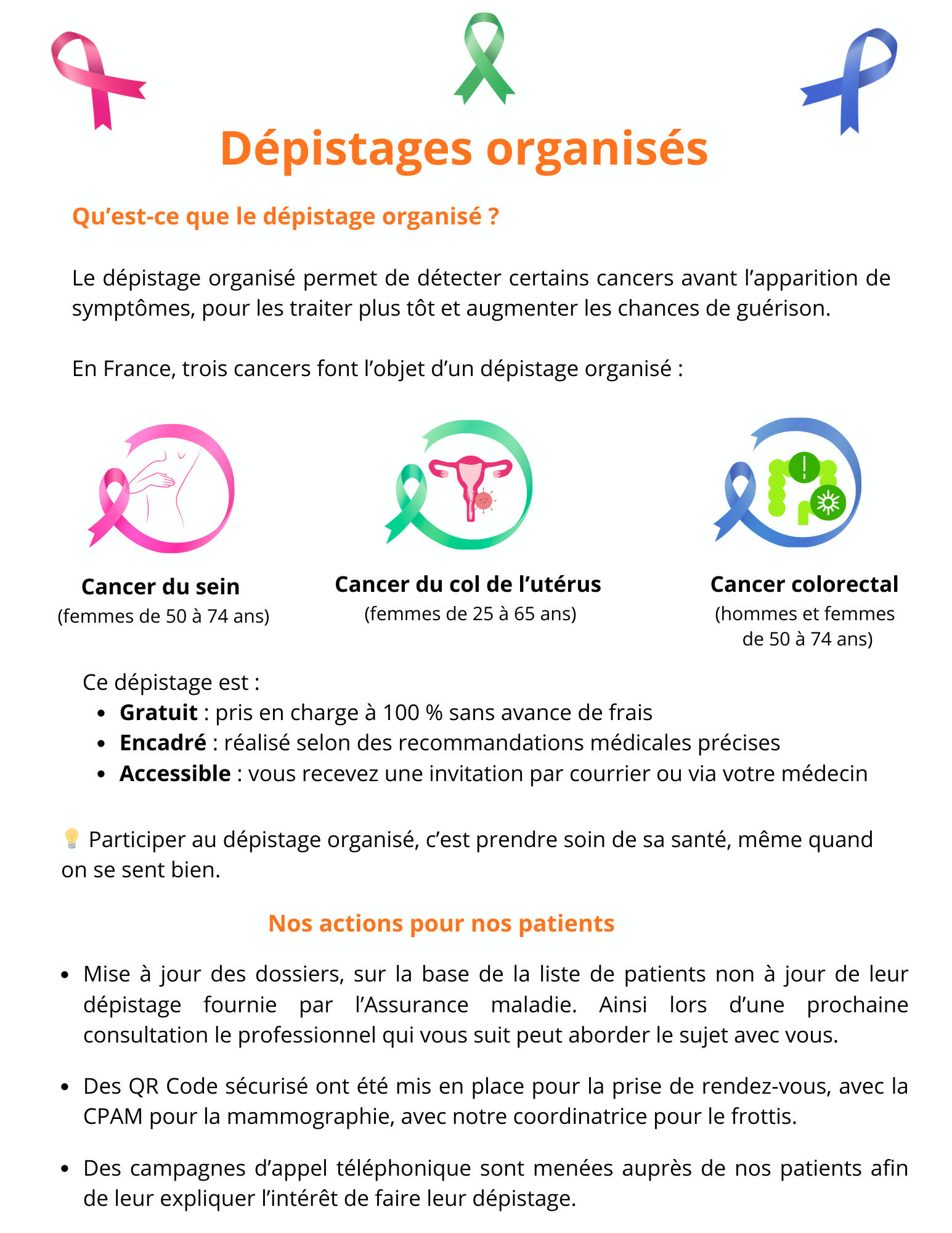 Dépistage organisé