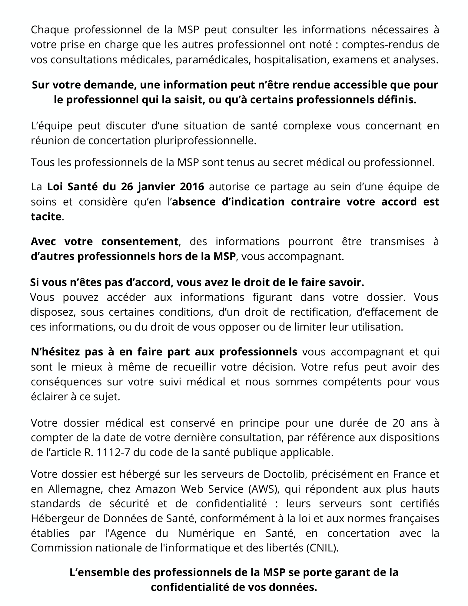 Partage d'informations p2